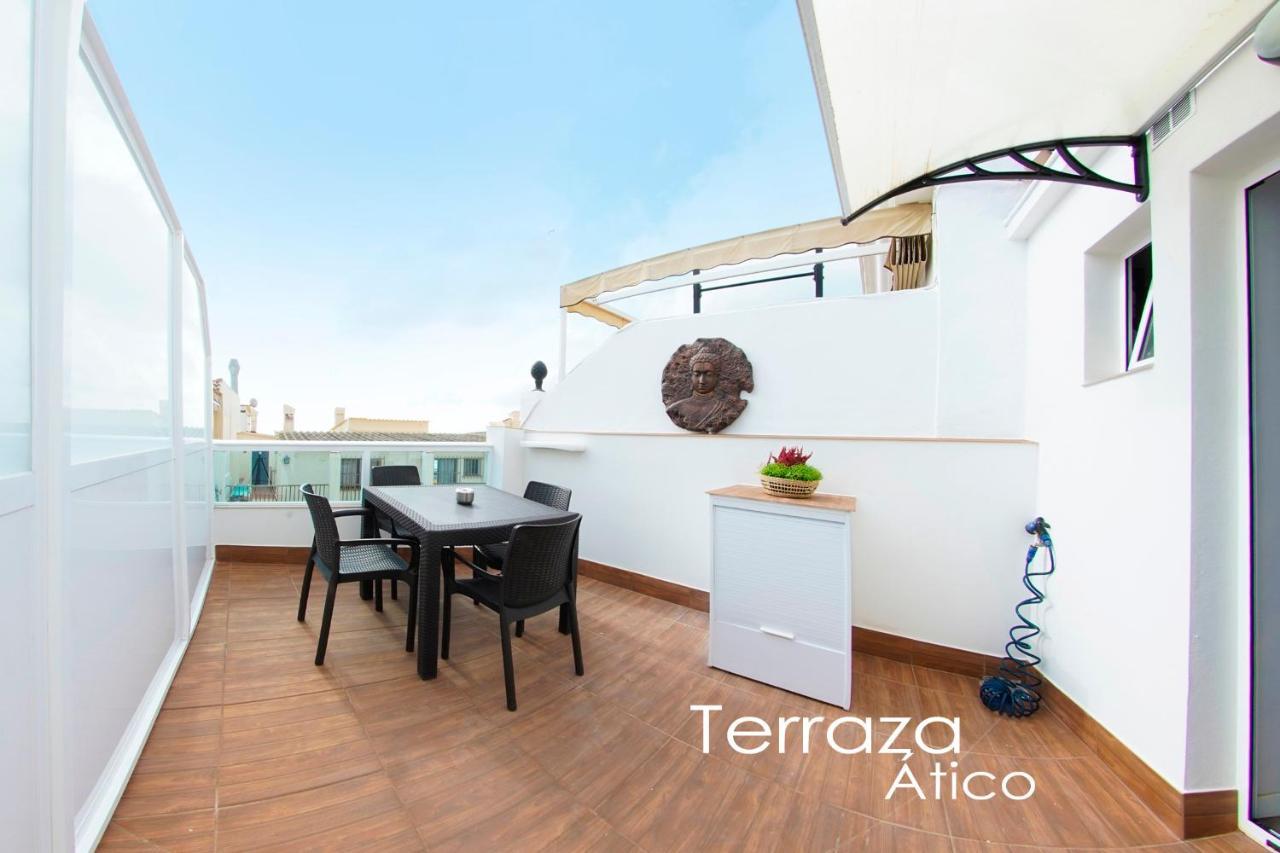 Sunsands Atico Playa76 Carihuela Torremolinos Bagian luar foto